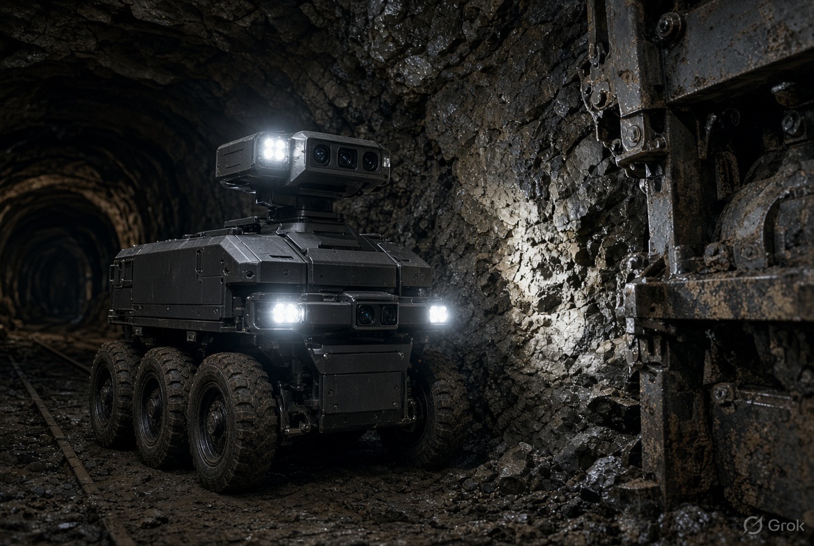 Mining Inspection Robotics
