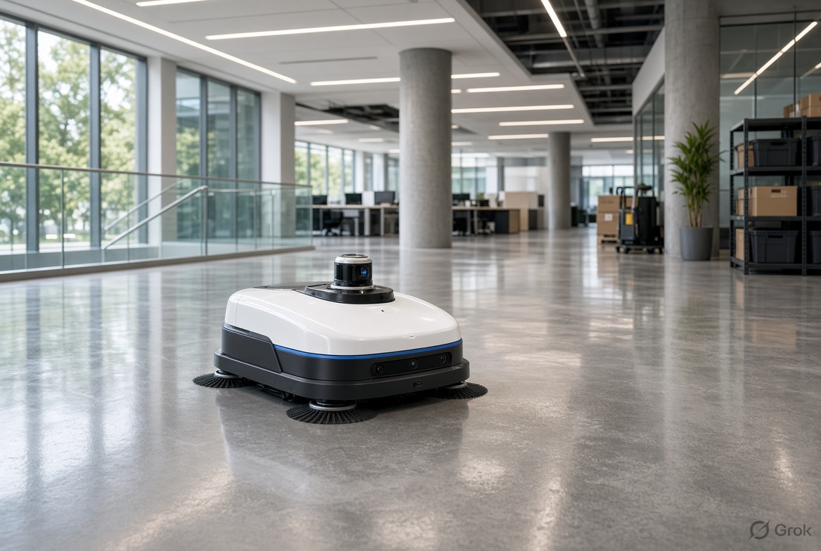 Commercial Cleaning & Grounds Robotics