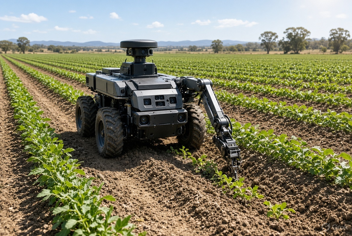 Open Field Agricultural Robotics
